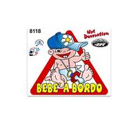 Quattroerre 8118 Sticker Bébé à Bord Tableau