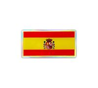 Quattroerre Adhésif 3D Espagne, 80 x 40 mm
