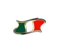 Quattroerre Adhésif 3D Italie Drapeau Modelée