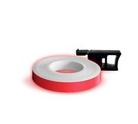 Quattroerre Bandes Wheel Stripes Fluorescents pour les Jantes des Motos, Rouge, 7 mm x 6 mt