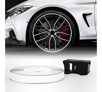 Quattroerre Bandes Wheel Trim Racing pour les Jantes des Voitures, Blanc, 5 mm x 6 mt