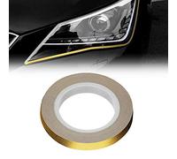 Quattroerre Filet Adhésif Eyeliner pour Phares Voiture, Or, 7 mm x 7 MT