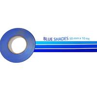 Quattroerre Ligne de Flottaison Adhésive Nautique, Bleu Nuances, 50 mm x 10 mt