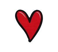 Quattroerre Pièce Adhésive Cœur, 6,3 x 5,2 cm, Taille Unique