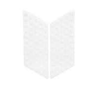 Quattroerre Protection Réservoir Antidérapant Moto Latérale Race Grip Evo, Transparent, Lot de 2