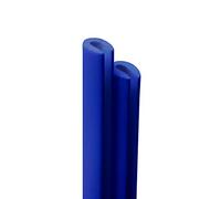 Quattroerre Zic Pare Chocs Profils Porte Saveurs pour Voiture, Bleu, 650 mm, Lot de 2