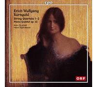 Korngold Cordes-Quintette pour Piano. Sigfridsson, Quatuor Aron