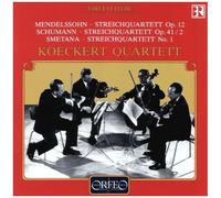 Quatuor À Cordes De Mendelssohn, Schumann & Smetana