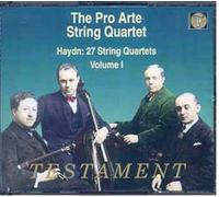 Quatuor À Cordes, Intégrale Vol. 1 Quatuor Pro Arte
