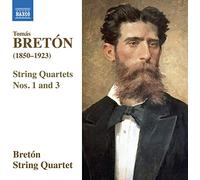 Tomás Bretón – Quatuors à cordes n°1 et n°3 – CD – NAXOS