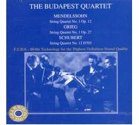 Quatuor À Cordes N°1 Op.12; Quatuor À Cordes N°1 Op.27; Quatuor À Cordes N°12 D703 - The Budapest Quartet