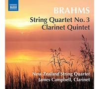 Quatuor à cordes n°3 en Si bémol majeur Op 67 / Quintette pour clarinette en Si mineur Op 115 – NAXOS