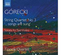 Quatuor à cordes n°3 – Songs Are Sung / Sonate pour deux violons – NAXOS