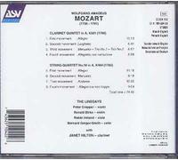 Quatuor À Cordes No. 18, Quint. Avec Clarinette Quatuor Lindsay