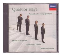 Quatuor À Cordes No. 5, Quatre Pieces Pour Quatuor Op. 81 Quatuor Ysaye