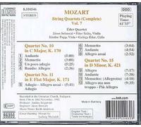 Quatuor À Cordes Nos. 10, 11 & 15 Quatuor Eder