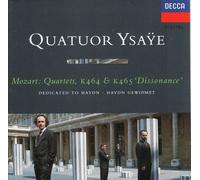 Quatuor À Cordes Nos. 18, K464, & 19, K465 "Dissonance" Quatuor Ysaye