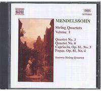 Quatuor À Cordes Nos. 3 & 6, Pieces Op. 81 Nos. 3 & 4 Quatuor Aurora