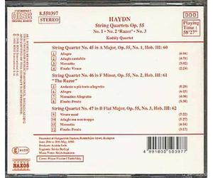 Quatuor À Cordes Op. 55 Nos. 1, 2 & 3 Quatuor Kodaly