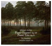 Johannes Brahms – Quatuor pour piano n°3, op. 60 et Trio pour piano n°1, op. 8 – CD – Harmonia Mundi