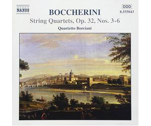 Quatuor Borciani - Boccherini - Quatuors à cordes op.32 nos 3 à 6