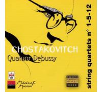 Quatuor Debussy – Quatuor à cordes Vol. 3 : Quatuor No. 1, No. 5 et No. 12 – Arion