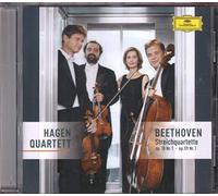 Quatuor Hagen - Beethoven - Quatuors à cordes en fa, op. 18 n° 1 / en fa, op. 59 n° 1