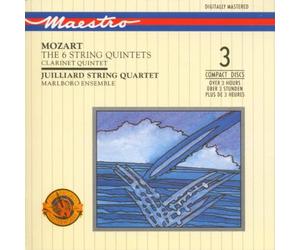 Quatuor Juilliard - Quintettes à cordes 1 à 6 / Quintette avec Clarinette