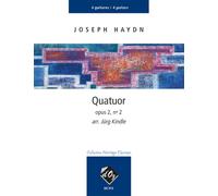 Quatuor opus 2, no 2. Trio/Quatuor de Guitares. Conducteur + Parties