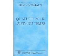 Quatuor pour la fin des temps (Vl/Vc/Clar/Po) - Cond.Poche Olivier Messiaen