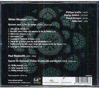 Quatuor Pour la Fin Du Temps by Messiaen, O. [Audio CD] NEUF