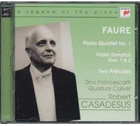 Fauré - Quatuor avec piano n°1 / Sonates pour violon et piano