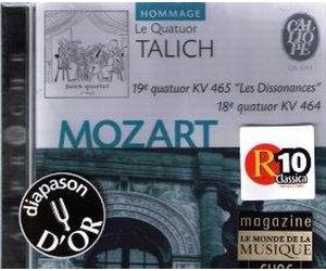 Quatuor Talich - Mozart - Quatuor 19 KV. 465