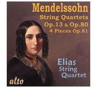 Felix Mendelssohn – Quatuors à cordes Op.13, Op.80 & Op.81 – CD – Alto