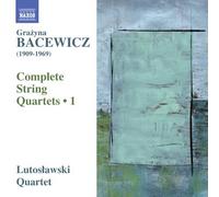 Bacewicz / Lutoslawski Quartet - Quatuors à cordes Intégrale Volume 1 - CD - NAXOS