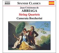 J. C. de Arriaga – Quatuors à cordes N°1–3 – CD – NAXOS