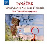 New Zealand String Quartet – Quatuors à cordes n° 1 et n° 2 – Sonnets – CD – NAXOS