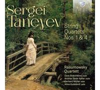 Sergei Taneyev – Quatuors à cordes n°1 & n°4 – CD – Edel