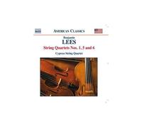 Quatuors À Cordes No. 1 , 5 Et 6