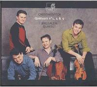 Quatuors À Cordes No. 1 En Ut Majeur Opus 49, No. 4 En Ré Majeur Opus 83 Et No. 9 En Mi Bémol Majeur Opus 117