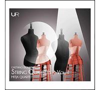 Gaetano Donizetti – Quatuors à cordes, Vol. 1 – CD – Leonardo