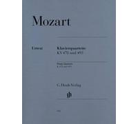 Henle Verlag – Partition – Mozart W.A. – Quatuors piano et cordes KV478-493 – Matériel