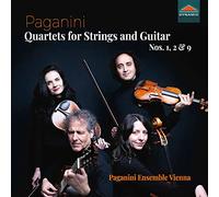 Paganini Ensemble Vienna – Quatuors pour Cordes et Guitare N° 1, 2 et 9 – CD