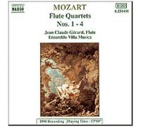 W. A. Mozart – Quatuors pour flûte Nos 1 à 4 – NAXOS