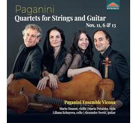 Nicolo Paganini – Quatuors pour Guitare et Cordes N° 11, N° 6 et N° 13
