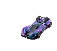 Quavva SG208PRO Voiture de dérive télécommandée à l'échelle 1/24, 4 roues motrices, 2,4 GHz, dégradé de couleur, rotation à 360°, aile arrière automatique, pneus de compétition et de dérive