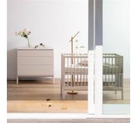 QUAX - Chambre Duo Ashi Argile Lit bébé évolutif 70x140cm + Commode Argile