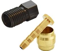 Quaxar Tektro Kit de frein à olives Golden Golden One Size