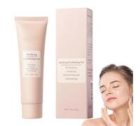 Quaxury Purifying Exfoliating Gel, Quaxury Purifying Cream, Face and Body Exfoliating Scrub Gel for Face and Body (1PCS)