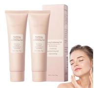 Quaxury Purifying Exfoliating Gel, Quaxury Purifying Cream, Face and Body Exfoliating Scrub Gel for Face and Body (2PCS)